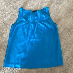 Theory Silk Tank, blue size small